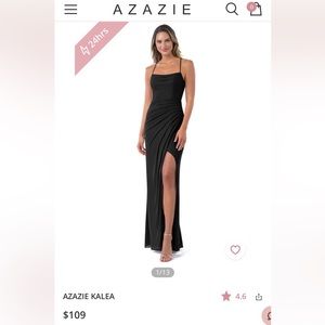 Azazie Kalea in Black